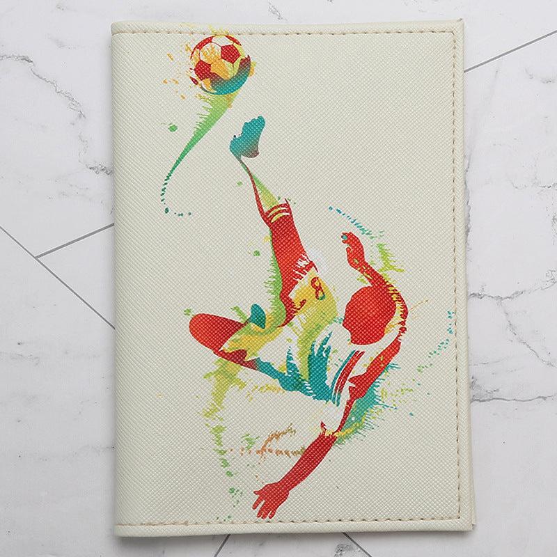 Brazilian Football Passport Case Basketball Holder