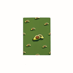 Avocado Printed Passport Bag Travel Holder Protector Cover