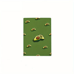 Avocado Printed Passport Bag Travel Holder Protector Cover