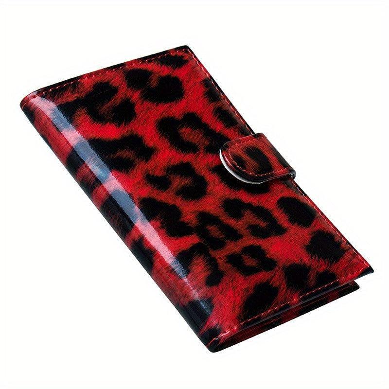 Leopard Pattern Passport Holder ID Wallet