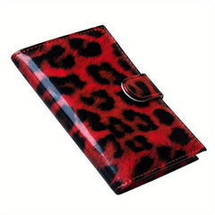 Leopard Pattern Passport Holder ID Wallet