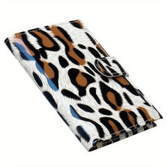 Leopard Pattern Passport Holder ID Wallet