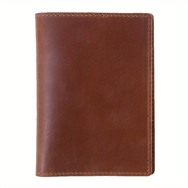 Cowhide Passport Holder ID Bag - Functional Card Holder