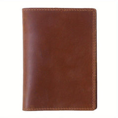 Cowhide Passport Holder ID Bag - Functional Card Holder
