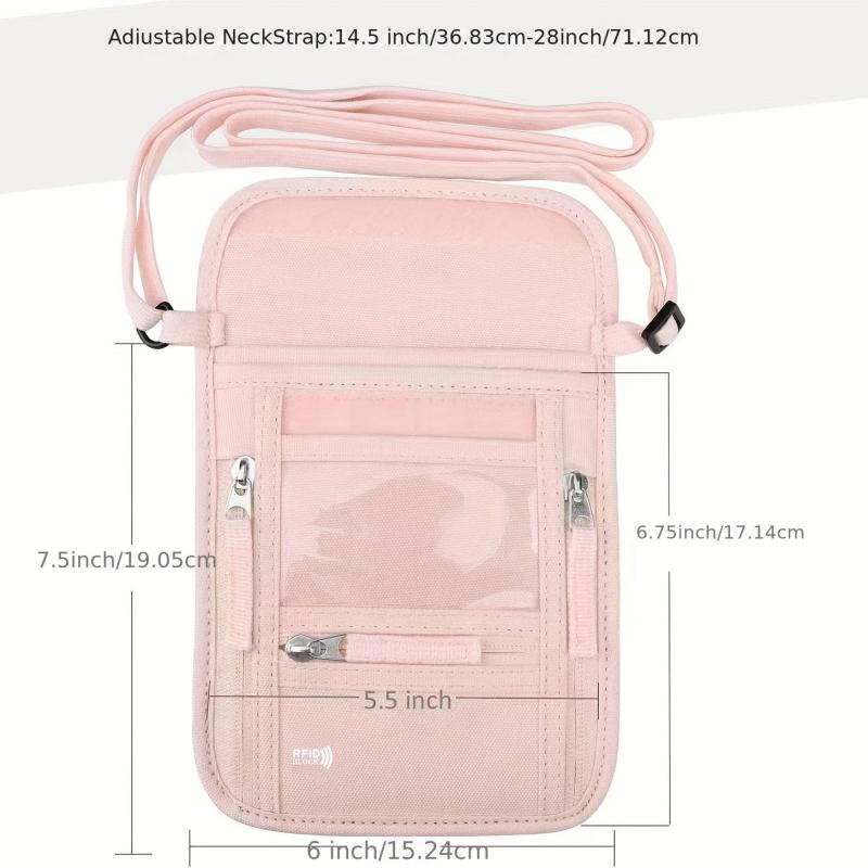 ID Bag Travel Accessories Crossbody Neck Passport Holder Card Bag