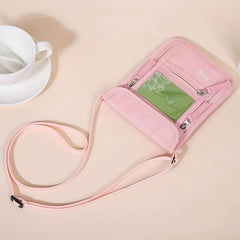 ID Bag Travel Accessories Crossbody Neck Passport Holder Card Bag