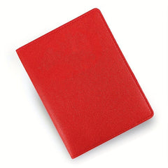 Solid Passport Case Travel Card Bag Ticket Holder Passport Holder