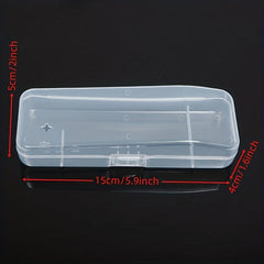 Clear Shaver Storage Box Portable Travel Packaging Durable Organizer