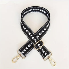 Vintage Geometric Pattern Bag Strap Lightweight Adjustable Strap