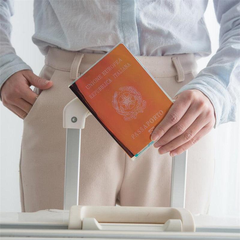 Travel Passport Holder ID Card Case Cover Credit Organizer Protector PVC