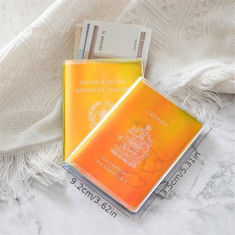 Travel Passport Holder ID Card Case Cover Credit Organizer Protector PVC