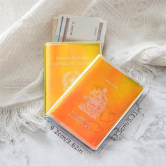 Travel Passport Holder ID Card Case Cover Credit Organizer Protector PVC