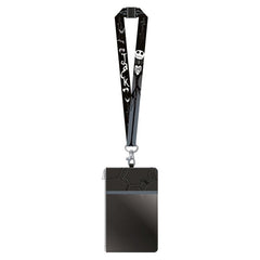 Ghost Skull Lanyard & Passport Holder ID Coin Pouch