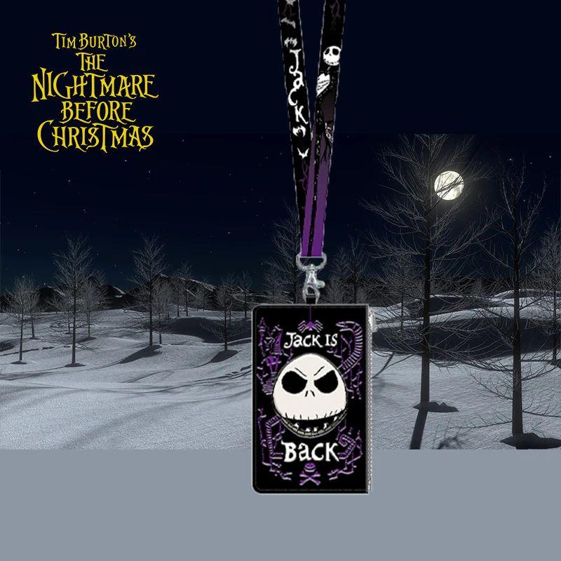 Ghost Skull Lanyard & Passport Holder ID Coin Pouch