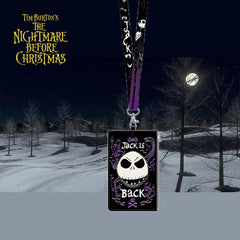 Ghost Skull Lanyard & Passport Holder ID Coin Pouch