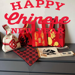 Chinese Stylish Bag Pattern Handbag Small Bag With Fixed Straps
