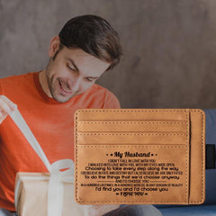 Vintage PU Leather Wallet Classic Casual Card Case Coin Purse Holder