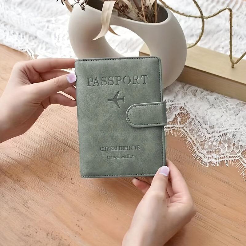 RFID Anti theft Passport Clip Travel Document Bag