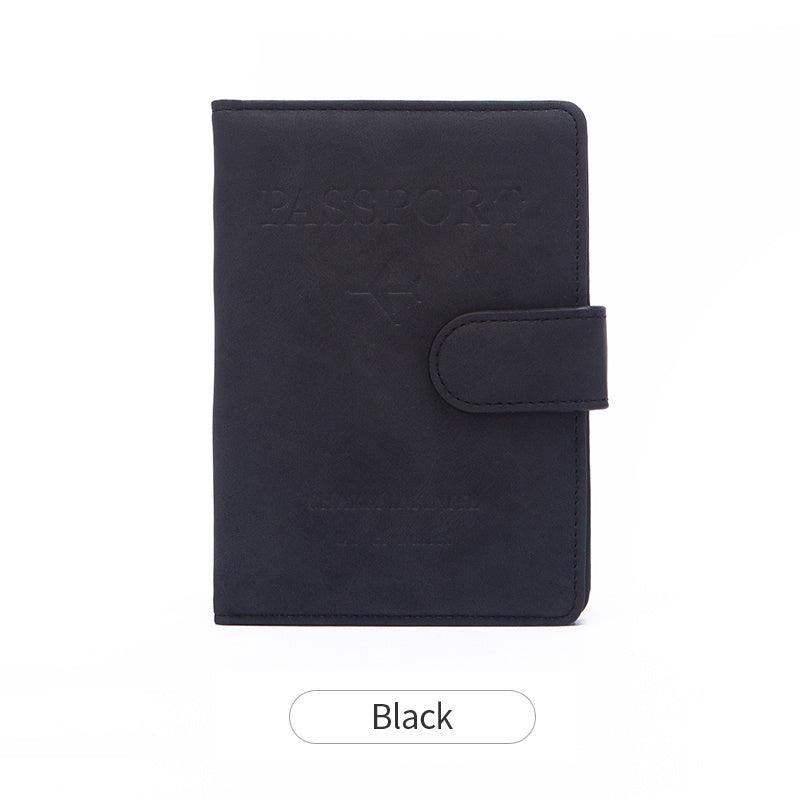 RFID Anti theft Passport Clip Travel Document Bag