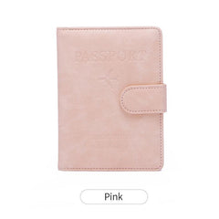RFID Anti theft Passport Clip Travel Document Bag