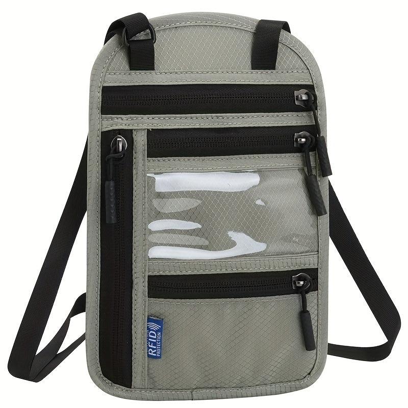Multifunctional Halter Mobile Phone Passport Bag Travel Crossbody Bag
