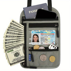 Multifunctional Halter Mobile Phone Passport Bag Travel Crossbody Bag