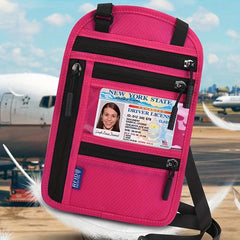 Multifunctional Halter Mobile Phone Passport Bag Travel Crossbody Bag