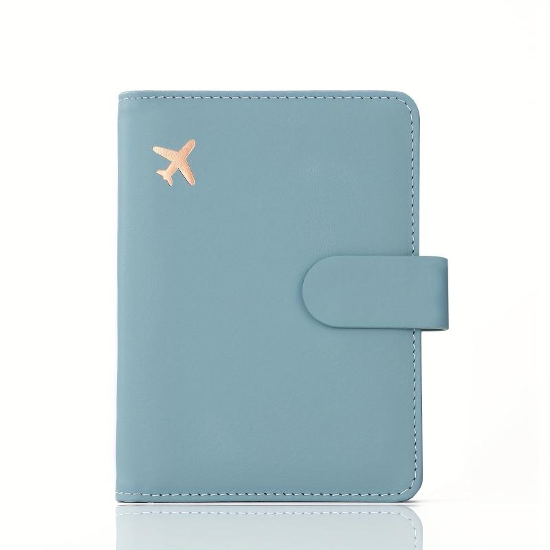 PU Leather Passport Holder Vaccine Card Holder