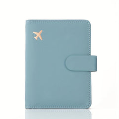 PU Leather Passport Holder Vaccine Card Holder