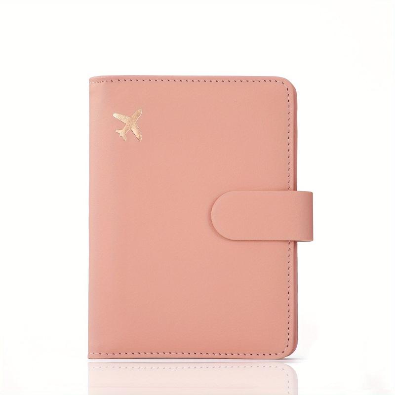 PU Leather Passport Holder Vaccine Card Holder