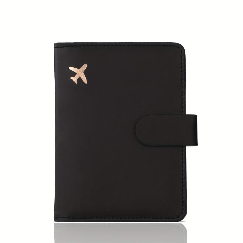 PU Leather Passport Holder Vaccine Card Holder