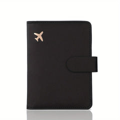 PU Leather Passport Holder Vaccine Card Holder