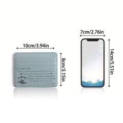 Small Pocket Wallet Card Holder