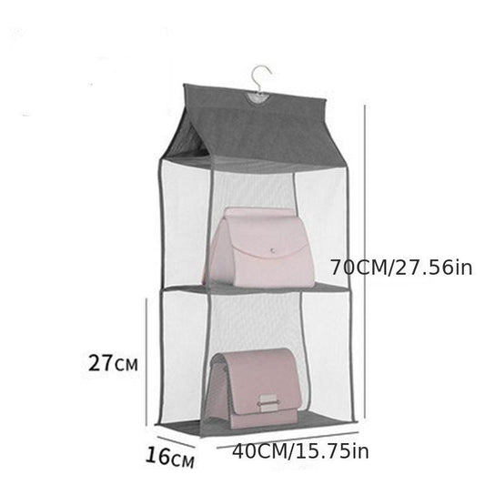 Handbag Purse Organizer Dust-proof Storage Holder For Closet