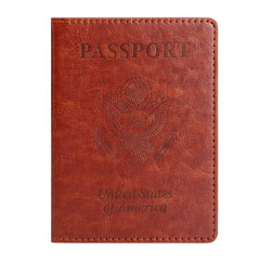 Airplane Travel Passport Case Vaccine Card Holder