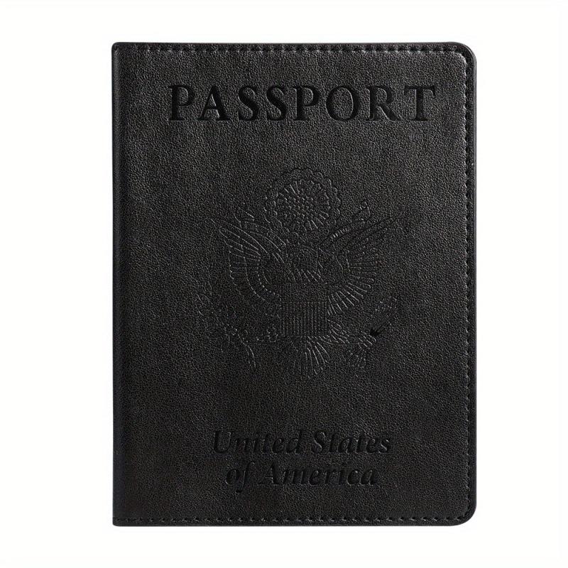 Airplane Travel Passport Case Vaccine Card Holder
