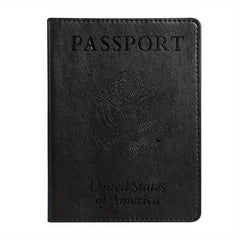 Airplane Travel Passport Case Vaccine Card Holder