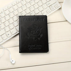 Airplane Travel Passport Case Vaccine Card Holder
