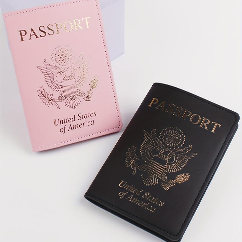 Travel Bronzing Passport Bag Set