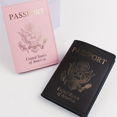 Travel Bronzing Passport Bag Set