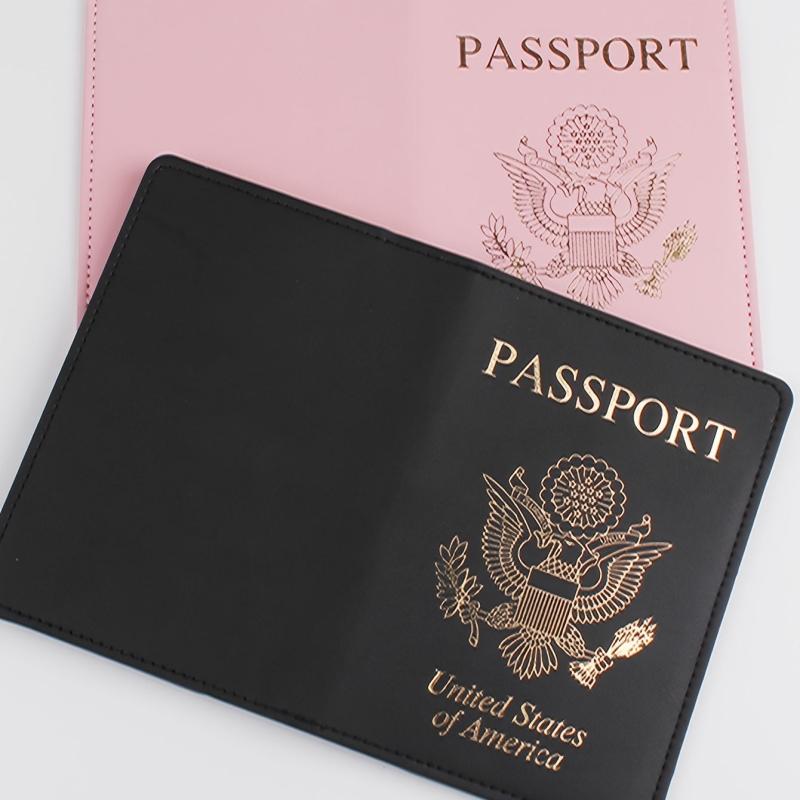 Travel Bronzing Passport Bag Set