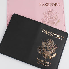 Travel Bronzing Passport Bag Set