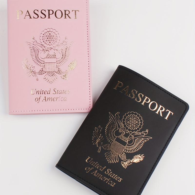 Travel Bronzing Passport Bag Set