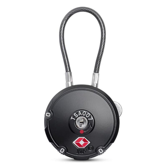 Cable Travel Luggage Locks Steel Wire Rope Customs Padlock Baggage