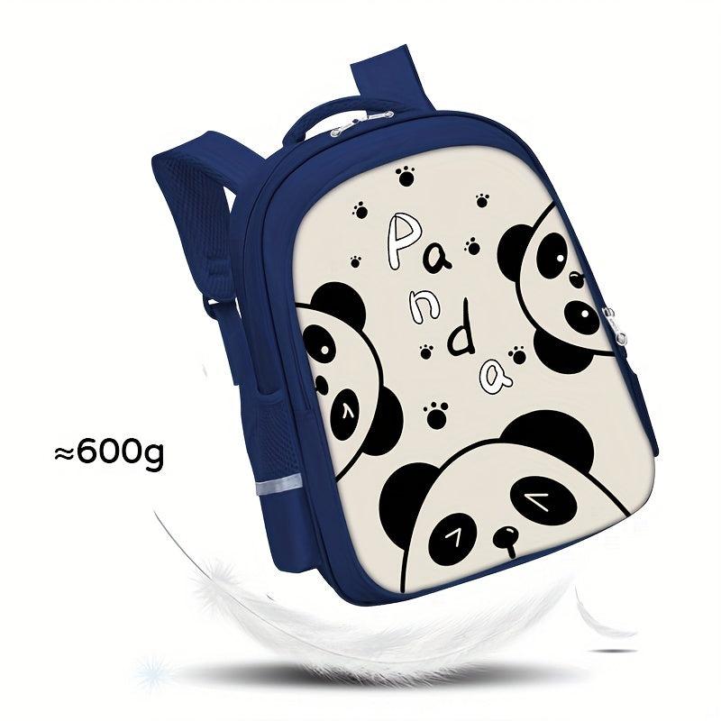 Cartoon Panda School Bag for Kids 5-12 Years Old