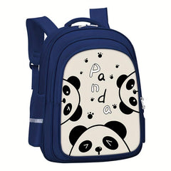 Cartoon Panda School Bag for Kids 5-12 Years Old