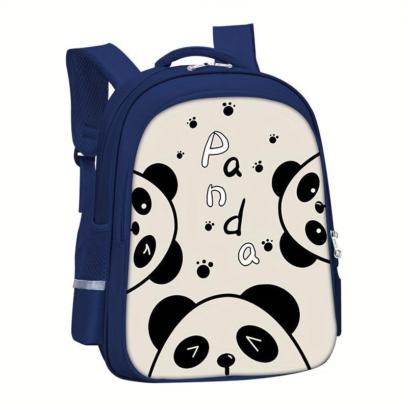 Cartoon Panda School Bag for Kids 5-12 Years Old