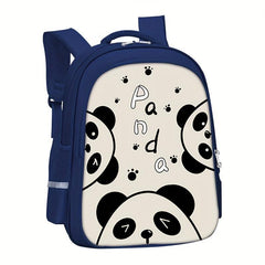 Cartoon Panda School Bag for Kids 5-12 Years Old