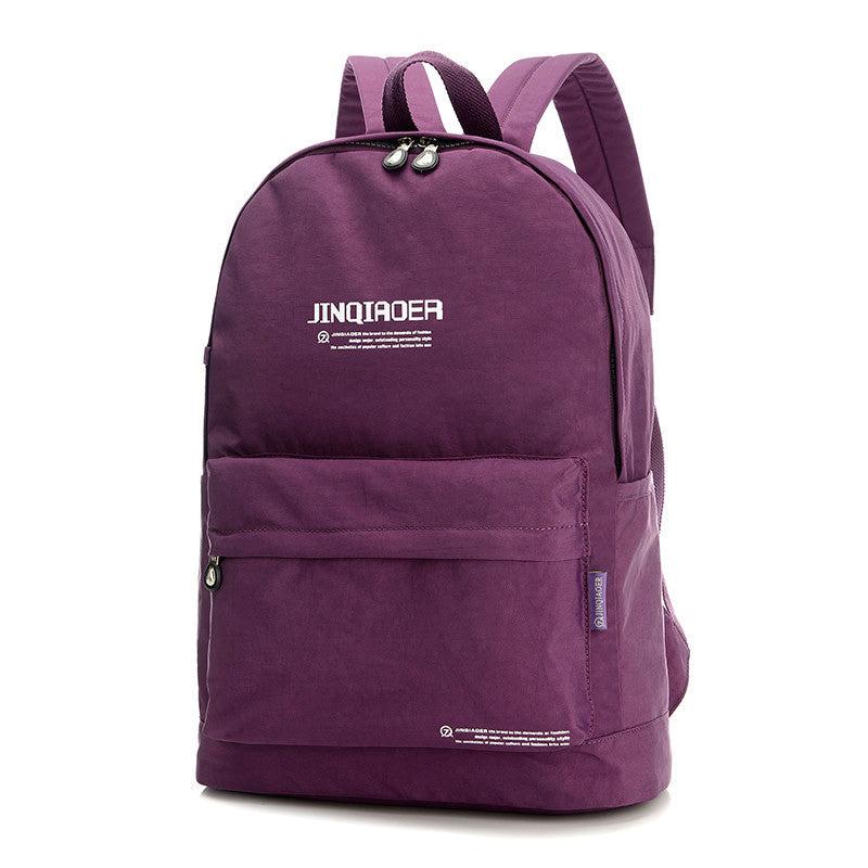 Waterproof Nylon Casual Backpack for Women