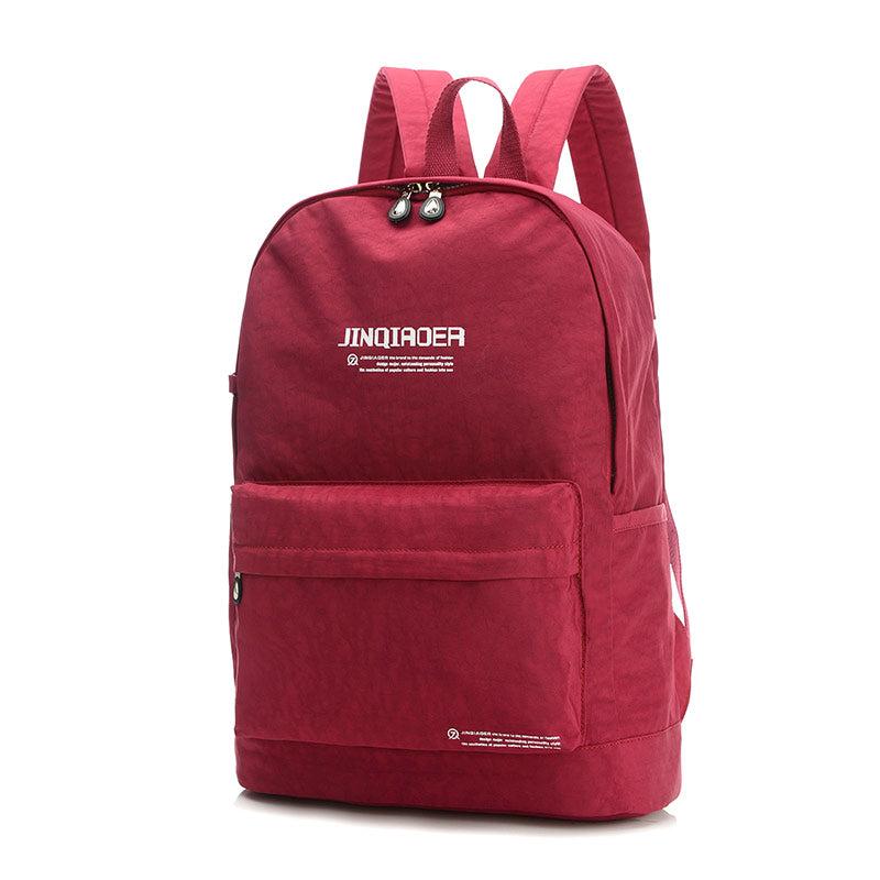 Waterproof Nylon Casual Backpack for Women